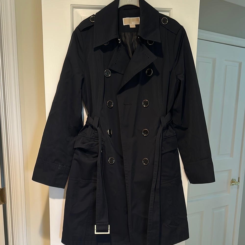 Michael Kors Black Trench Coat